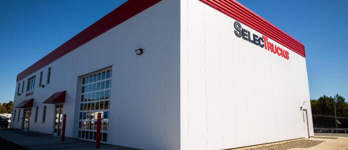 selectrucks location building exterior