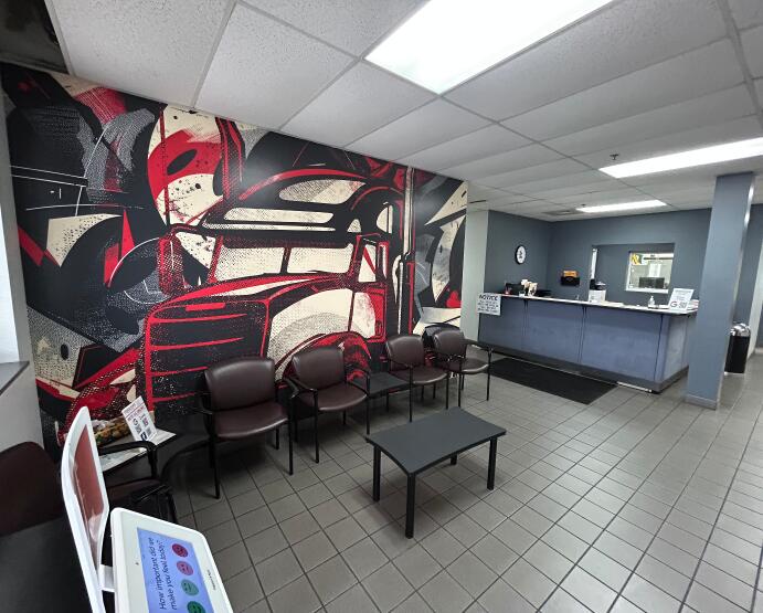 Jefferson Body Shop Interior