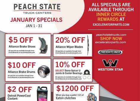 Peach State Trucks Parts Special